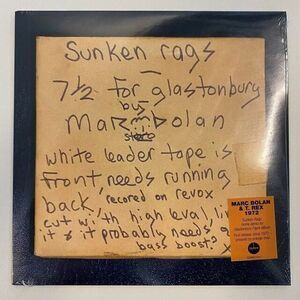 T.Rex - Sunken Rags (Home Demo - 'Glastonbury Fayre' Version) - Orange Colored
